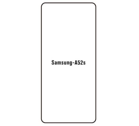 Hydrogel - ochranná fólie - Samsung Galaxy A52s, typ výřezu 2