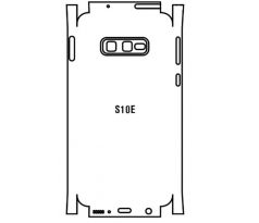 Hydrogel - zadní ochranná fólie - Samsung Galaxy S10e, typ výřezu 3