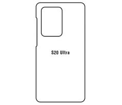 Hydrogel - zadní ochranná fólie - Samsung Galaxy S20 Ultra - typ výřezu 5
