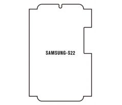 Hydrogel - ochranná fólie - Samsung Galaxy S22 - typ výřezu 3