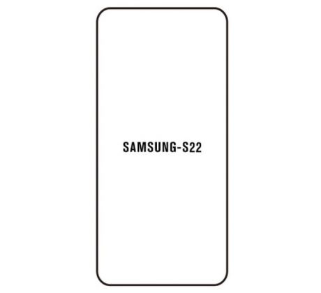 Hydrogel - ochranná fólie - Samsung Galaxy S22 - typ výřezu 2