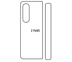 Hydrogel - zadní ochranná fólie - Samsung Galaxy Z Fold 3 5G, typ výřezu 2
