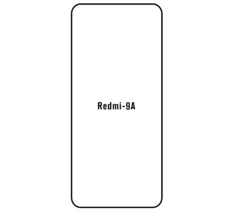 Hydrogel - ochranná fólie - Xiaomi Redmi 9A, typ výřezu 4