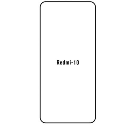Hydrogel - ochranná fólie - Xiaomi Redmi 10, typ výřezu 2