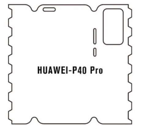Hydrogel - full cover - ochranná fólie - Huawei P40 Pro 