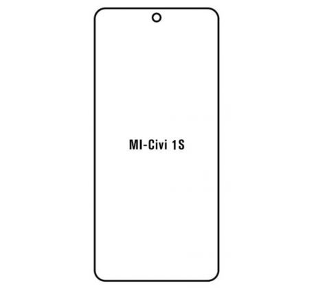 Hydrogel - ochranná fólie - Xiaomi Civi 1S, typ výřezu 2