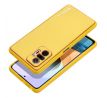 Forcell LEATHER Case  Xiaomi Redmi Note 11 Pro+ 5G žlutý