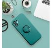 Forcell SILICONE RING Case  Samsung Galaxy A22 5G zelený