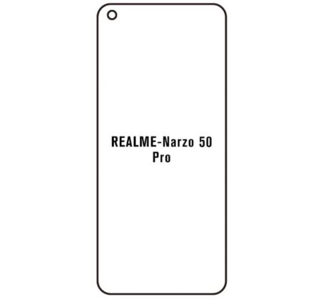 Hydrogel - matná ochranná fólie - Realme Narzo 50 Pro 5G