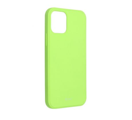 Roar Colorful Jelly Case -  iPhone 12 / 12 Pro žlutý limetkový