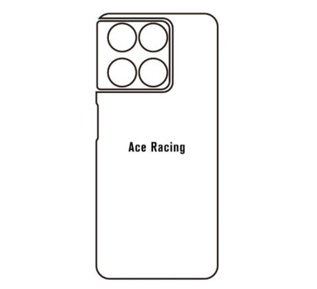 Hydrogel - zadní ochranná fólie - OnePlus Ace Racing