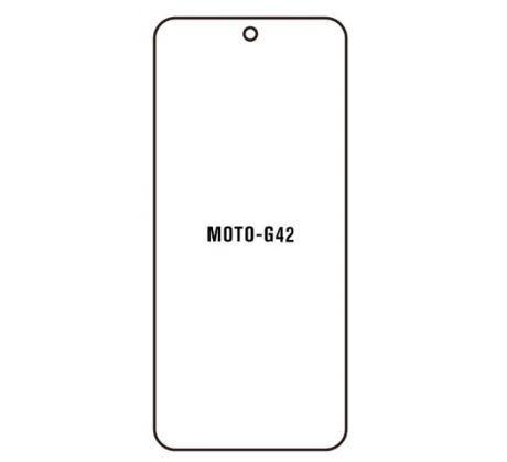 Hydrogel - Privacy Anti-Spy ochranná fólie - Motorola Moto G42