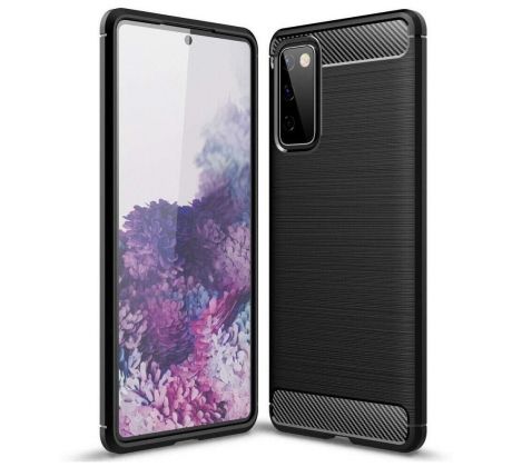 Forcell CARBON Case  Samsung Galaxy S20 FE / S20 FE 5G černý