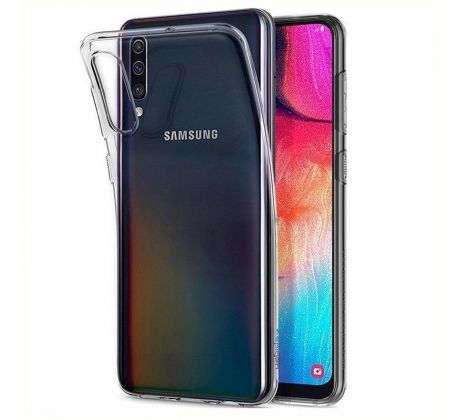 Transparentní silikonový kryt s tloušťkou 0,3mm  Samsung Galaxy M10 průsvitný