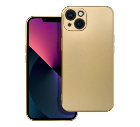 METALLIC Case  iPhone 13 zlatý