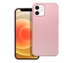METALLIC Case  iPhone 12 / 12 Pro růžový