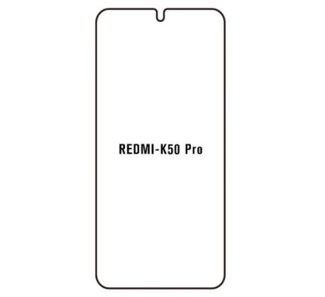 Hydrogel - matná ochranná fólie - Xiaomi Redmi K50 Ultra