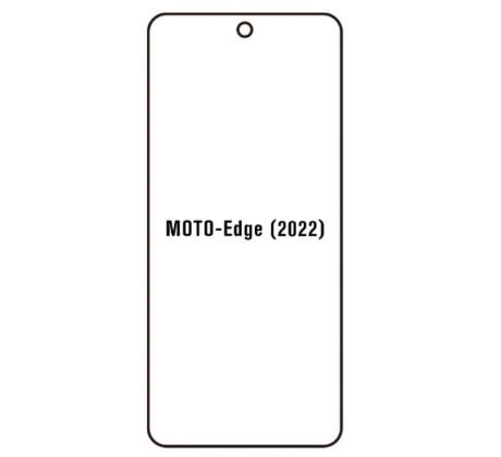 Hydrogel - matná ochranná fólie - Motorola Edge (2022)