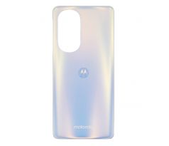 Motorola Edge 30 Pro - Zadní kryt baterie - Stardust white  (náhradní díl)
