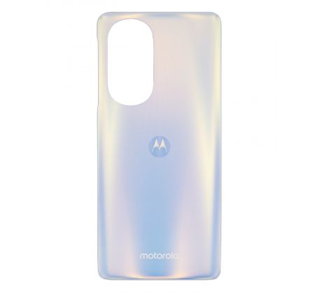 Motorola Edge 30 Pro - Zadní kryt baterie - Stardust white  (náhradní díl)