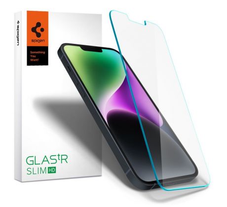 OCHRANNÉ TVRZENÉ SKLO SPIGEN GLAS.TR SLIM iPhone 13 Pro Max / 14 Plus
