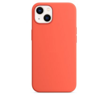 iPhone 13 mini Silicone Case s MagSafe - Nectarine