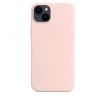 iPhone 14 Plus Silicone Case s MagSafe - Chalk Pink