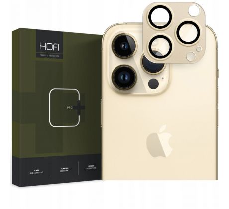 OCHRANNÉ SKLO ZADNÍ KAMERY HOFI FULLCAM PRO+ iPhone 14 Pro / 14 Pro Max GOLD