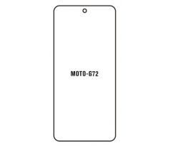 Hydrogel - matná ochranná fólie - Motorola Moto G72