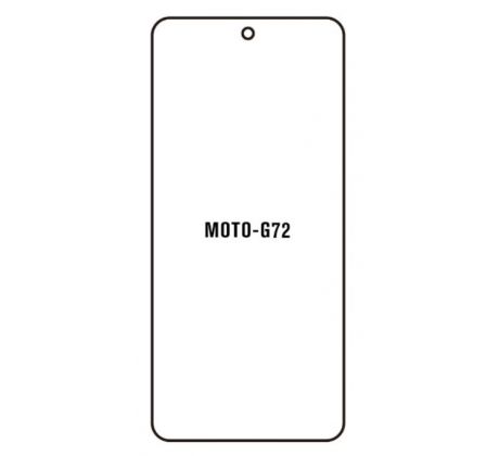 Hydrogel - matná ochranná fólie - Motorola Moto G72