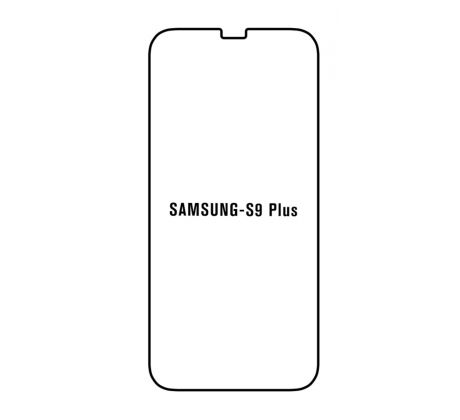 Hydrogel - ochranná fólie - Samsung Galaxy S9 Plus (case friendly)
