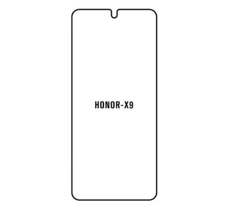 Hydrogel - ochranná fólie - Huawei Honor X9  (case friendly)