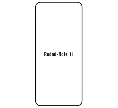 Hydrogel - ochranná fólie - Xiaomi Redmi Note 11 (case friendly)