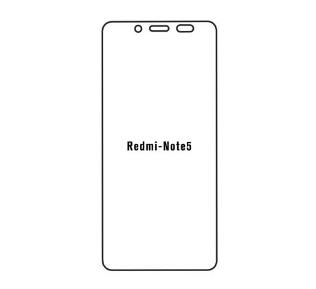 Hydrogel - ochranná fólie - Xiaomi Redmi Note 5 (case friendly)