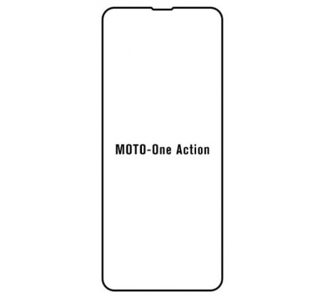 Hydrogel - ochranná fólie - Motorola One Action (case friendly)