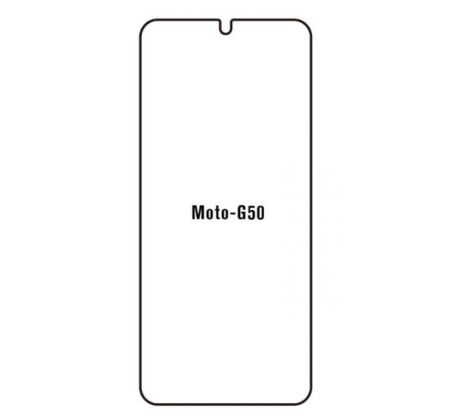 Hydrogel - ochranná fólie - Motorola Moto G50 (case friendly)