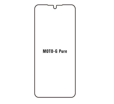 Hydrogel - ochranná fólie - Motorola G Pure (case friendly)