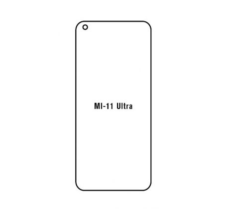 Hydrogel - Privacy Anti-Spy ochranná fólie - Xiaomi Mi 11 Ultra
