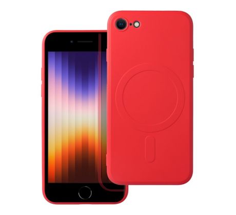 Silicone Mag Cover   iPhone 7 / 8 / SE 2020 / SE 2022 červený