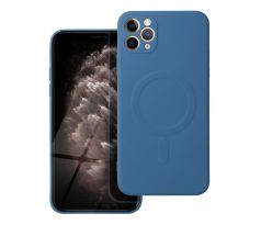 Silicone Mag Cover   iPhone 12 Pro Max modrý