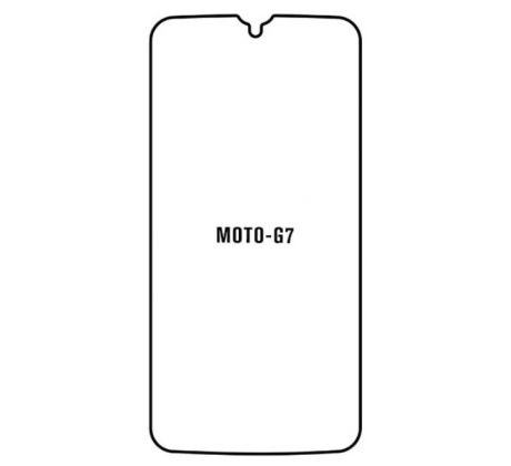 Hydrogel - ochranná fólie - Motorola Moto G7 (case friendly) 