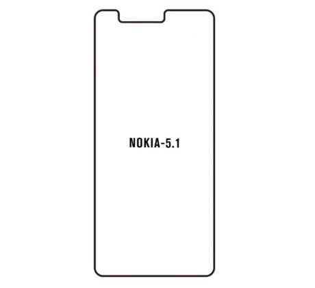 Hydrogel - ochranná fólie - Nokia 5.1 (case friendly) 