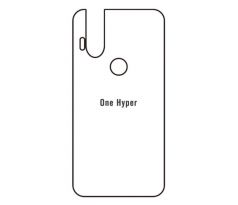 Hydrogel - matná zadní ochranná fólie - Motorola One Hyper 