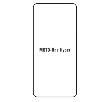 Hydrogel - ochranná fólie - Motorola One Hyper 
