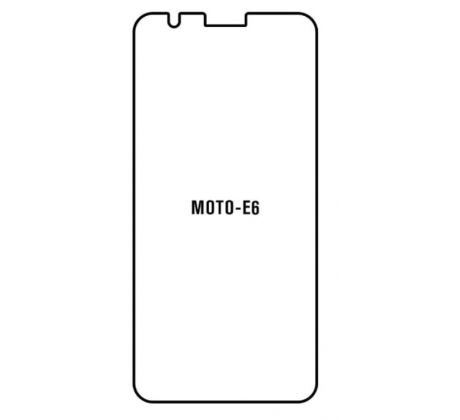 Hydrogel - matná ochranná fólie - Motorola Moto E6