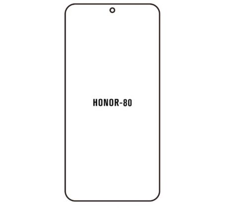 Hydrogel - ochranná fólie - Huawei Honor 80 (case friendly) 