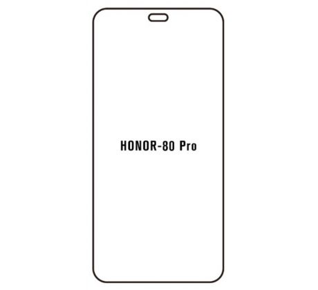 Hydrogel - ochranná fólie - Huawei Honor 80 Pro  (case friendly)  