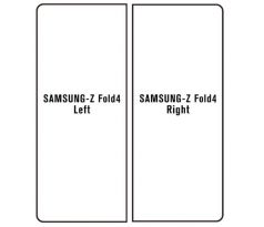Hydrogel - vnitřní ochranná fólie - Samsung Galaxy Z Fold 4 (rozdělená pravá a levá)