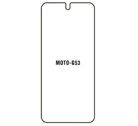 Hydrogel - ochranná fólie - Motorola Moto G53  (case friendly) 