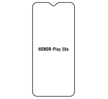 Hydrogel - matná ochranná fólie - Huawei Honor Play 20a 
